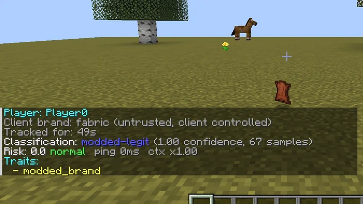 A player profile