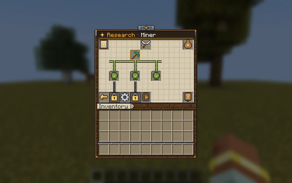 The Miner ladder branching out from its oath