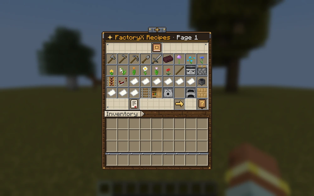 Every FactoryX recipe